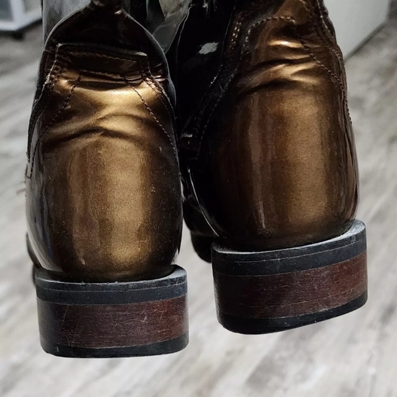 Dan Post Stingray Zebra Print Square Toe Women's Size 6 M - Picture 11 of 11